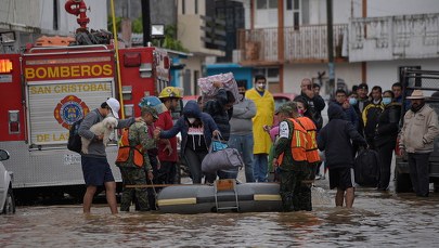 Ofiary śmiertelne huraganu Eta w Meksyku