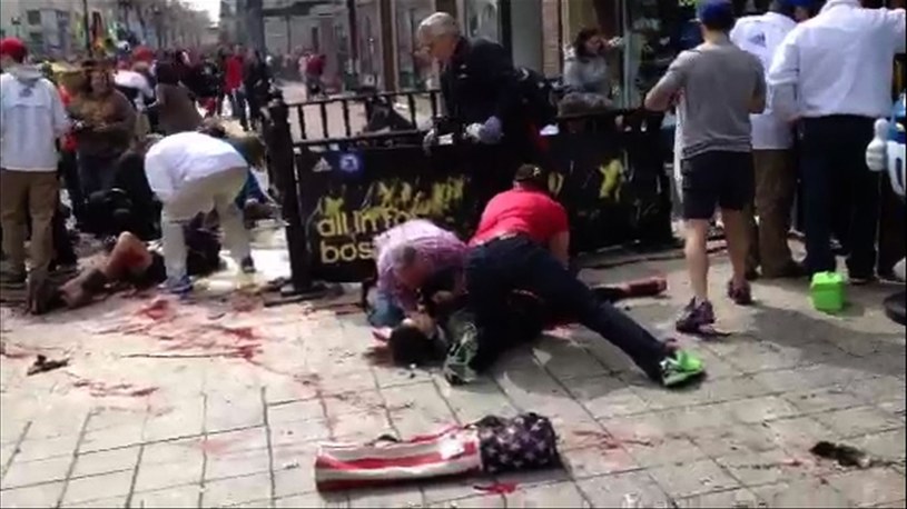 Ofiary zamachu w Bostonie /AFP