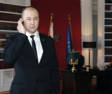 Oficer ochrony prezydenta Krzysztof Banaszyk