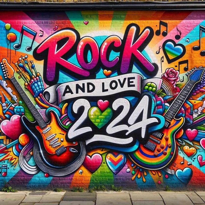 Oficjalna grafika Rock & Love Festival 2024 /materiały prasowe