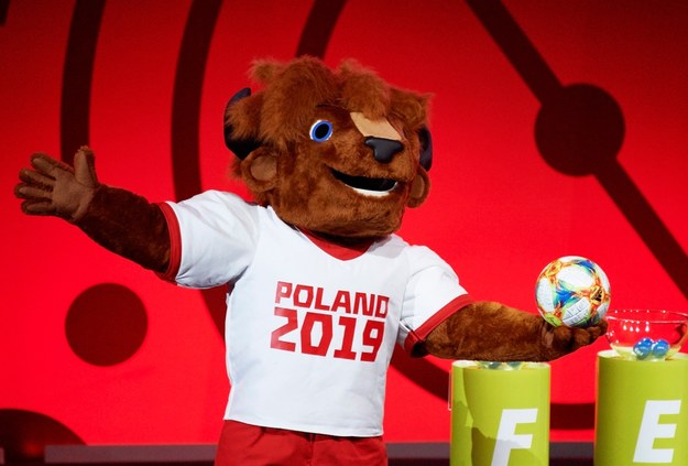 Oficjalna maskotka mistrzostw świata FIFA U-20 "Grzywek" / 	Adam Warżawa    /PAP