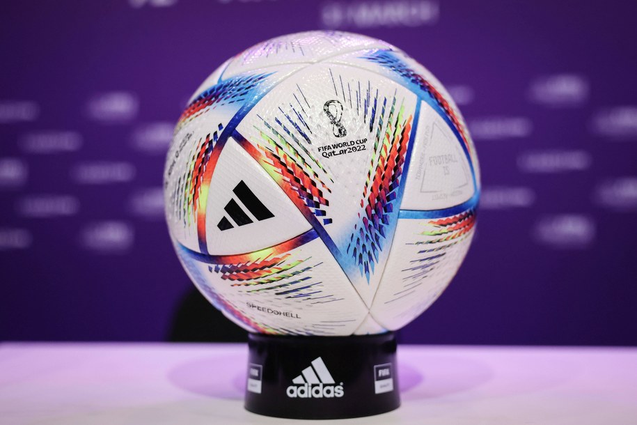 Oficjalna piłka mundialu - Al Rihla /	Christian Charisius /PAP/DPA