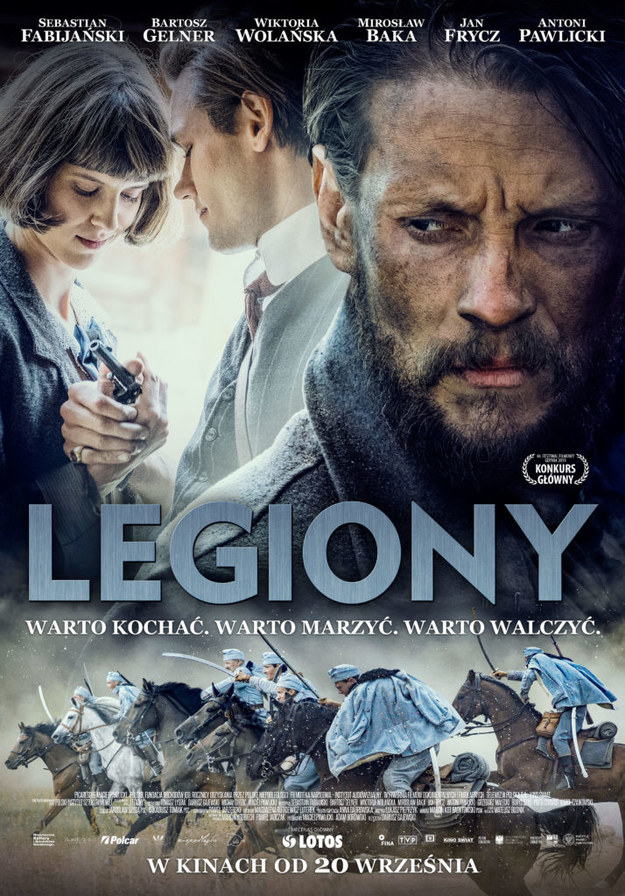 Oficjalny plakat filmu "Legiony" /Kino Świat /Materiały prasowe