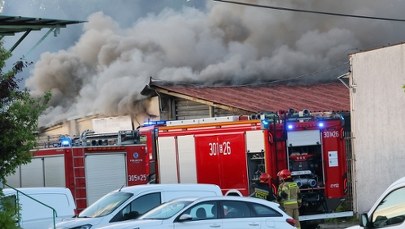 Ogień i eksplozje w Łodzi. Oto prawdopodobna przyczyna pożaru 