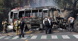 Ogień i przemoc na ulicach Meksyku. Jednoznaczna rekomendacja dla turystów