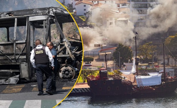 Ogień i przemoc na ulicach Meksyku. Jednoznaczna rekomendacja dla turystów