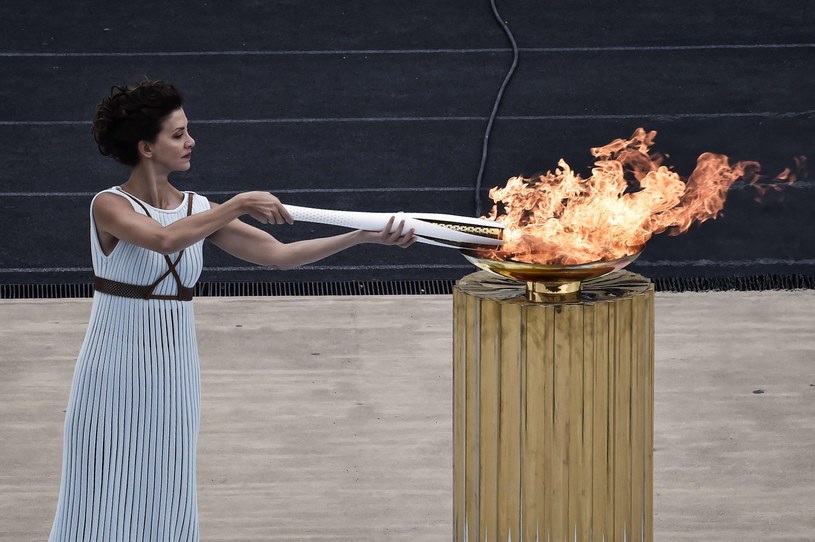 Ogień olimpijski /AFP