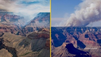 Ogień w jednej z największych atrakcji USA. Dwa pożary trawią Wielki Kanion