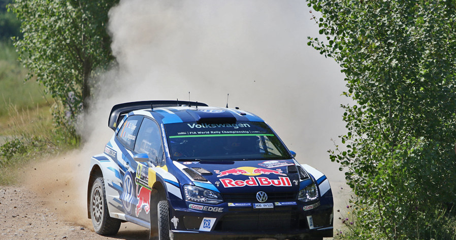 Ogier na trasie odcinka testowego /Marek Wicher    /INTERIA.PL