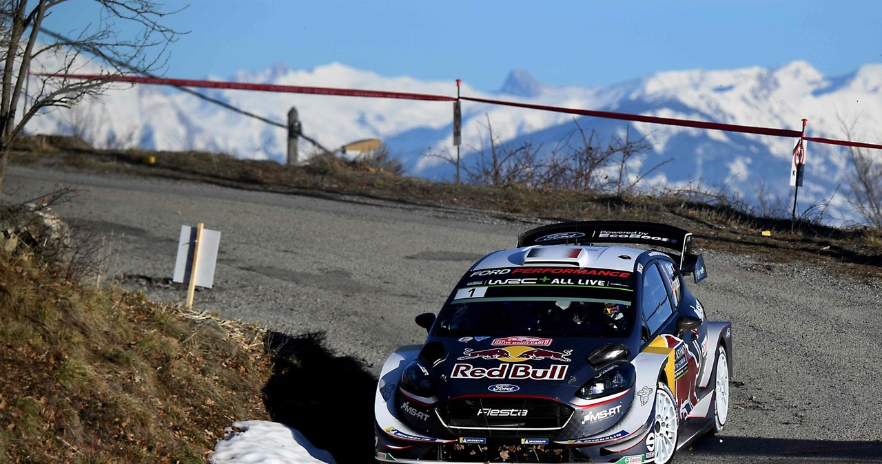 Ogier na trasie odcinka testowego /AFP