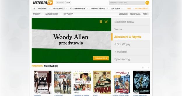 Oglądaj najnowsze filmy dzięki portalowi INTERIA.PL! /