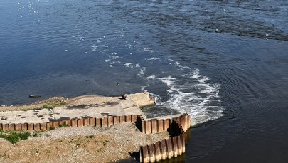 Oględziny miejsca awarii systemu przesyłowego do „Czajki”. Na miejscu policja, prokurator i biegli
