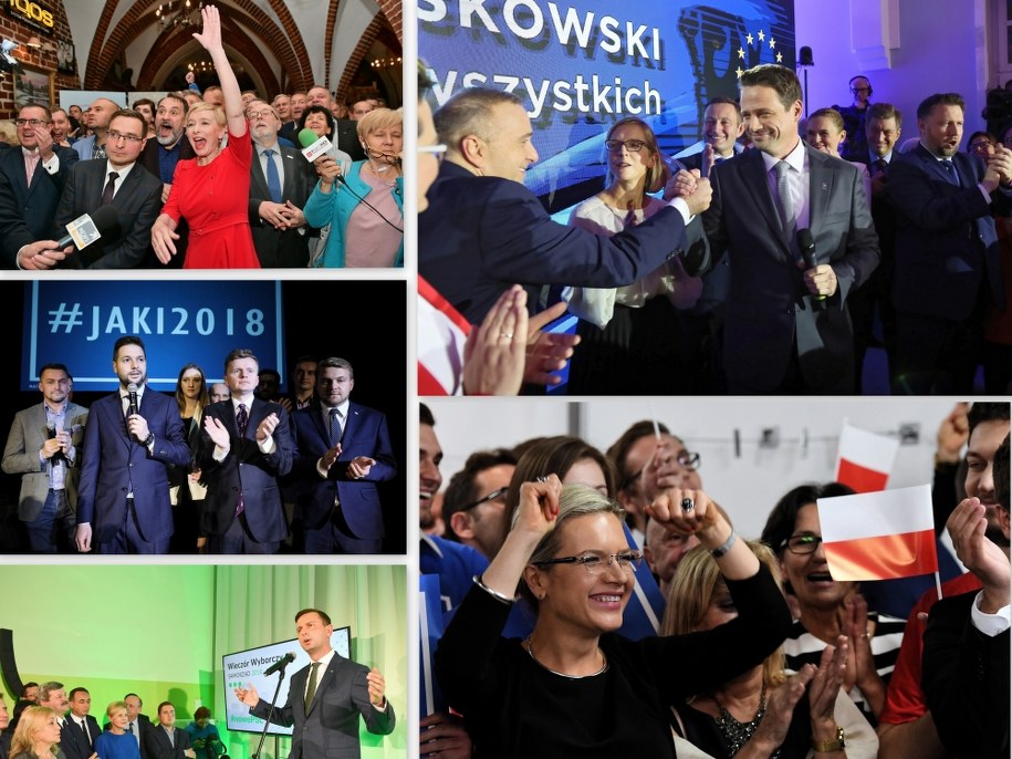 Ogłoszenie wyników wyborów samorządowych /PAP /PAP