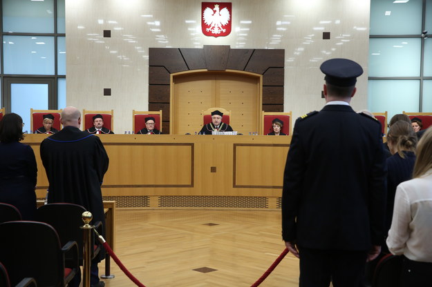 Ogłoszenie wyroku przez Trybunał Konstytucyjny /Rafał Guz /PAP