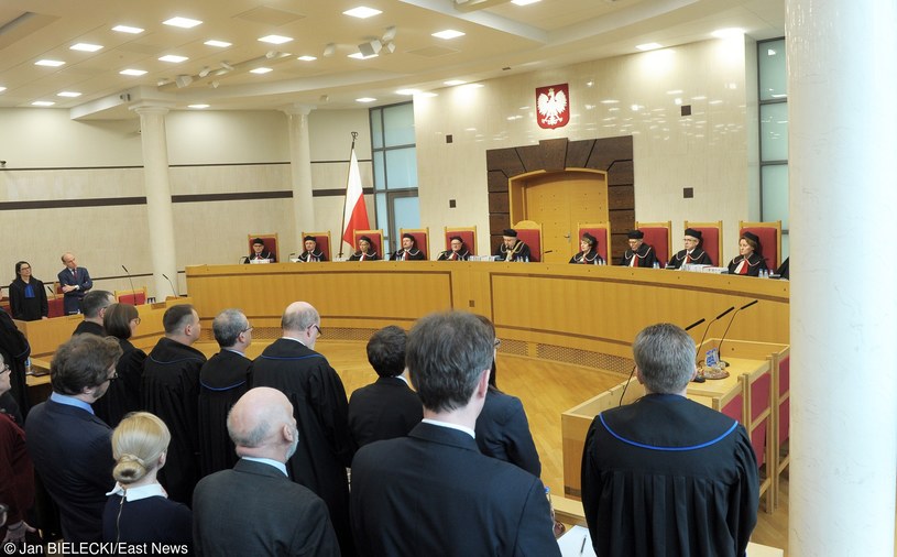 Ogłoszenie wyroku Trybunału Konstytucyjnego /Jan Bielecki /East News