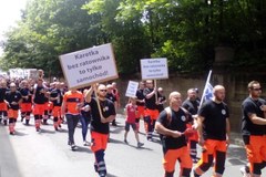 Ogólnopolski protest ratowników medycznych