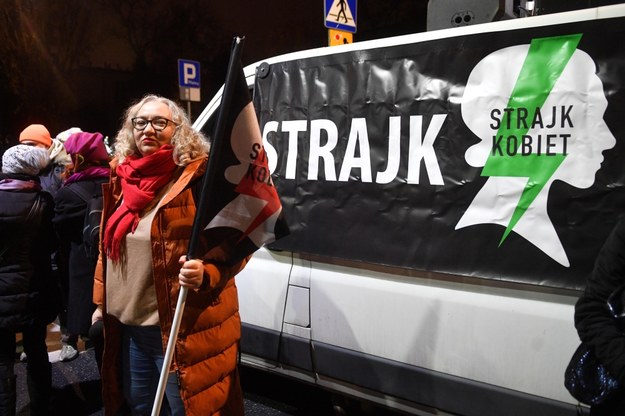 Ogólnopolski Strajk Kobiet /Radek Pietruszka /PAP