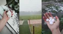 Ogrom zniszczeń po nawałnicach. Grad dziurawił dachy