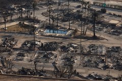 Ogrom zniszczeń po pożarach w hrabstwie Los Angeles