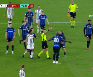 Ogromna awantura po meczu Juventus - Inter! Posypały się czerwone kartki. WIDEO