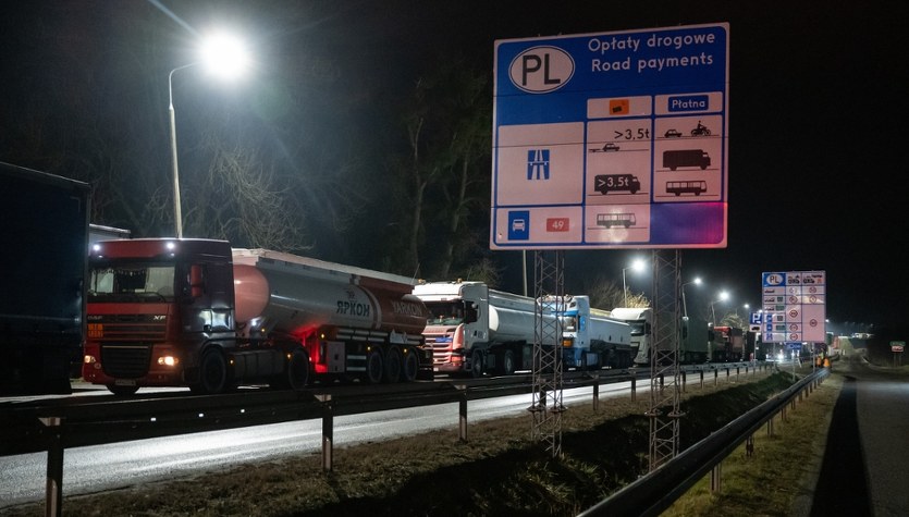 ​Ogromne kolejki na polsko-ukraińskich przejściach granicznych