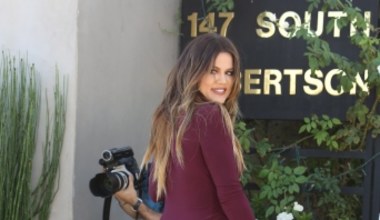 Ogromne pośladki Khloe Kardashian! 