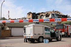 Ogromne zniszczenia. Tak dziś wygląda miejsce pożaru w Ząbkach