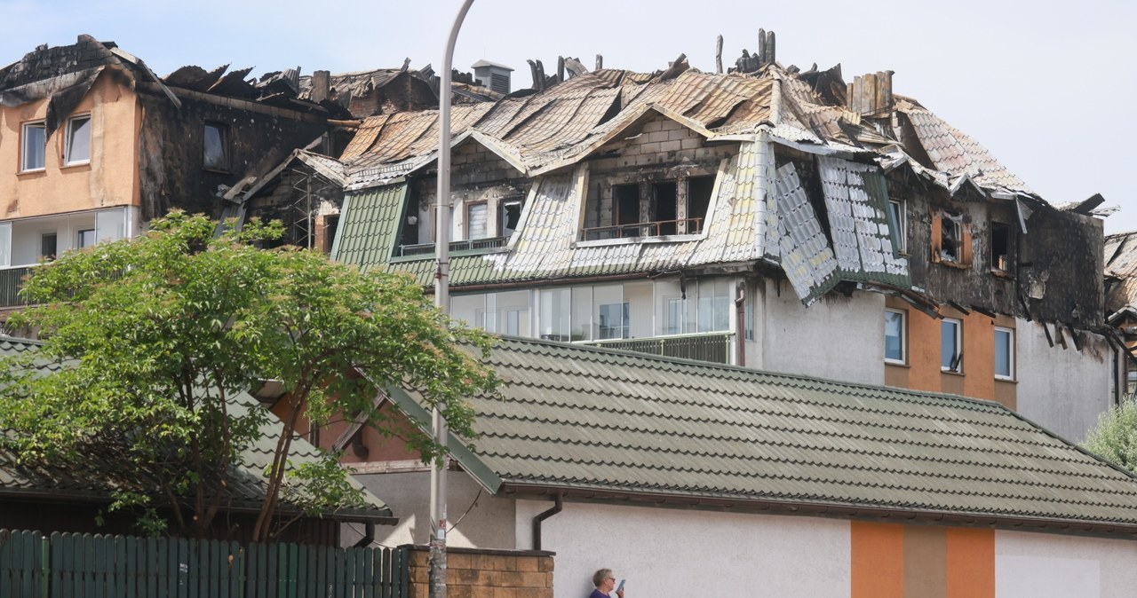 Ogromne zniszczenia. Tak dziś wygląda miejsce pożaru w Ząbkach