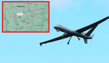 Ogromny dron pojawił się blisko przesmyku suwalskiego. NATO pokazuje siłę