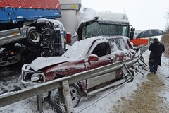 Ogromny karambol na niemieckiej autostradzie