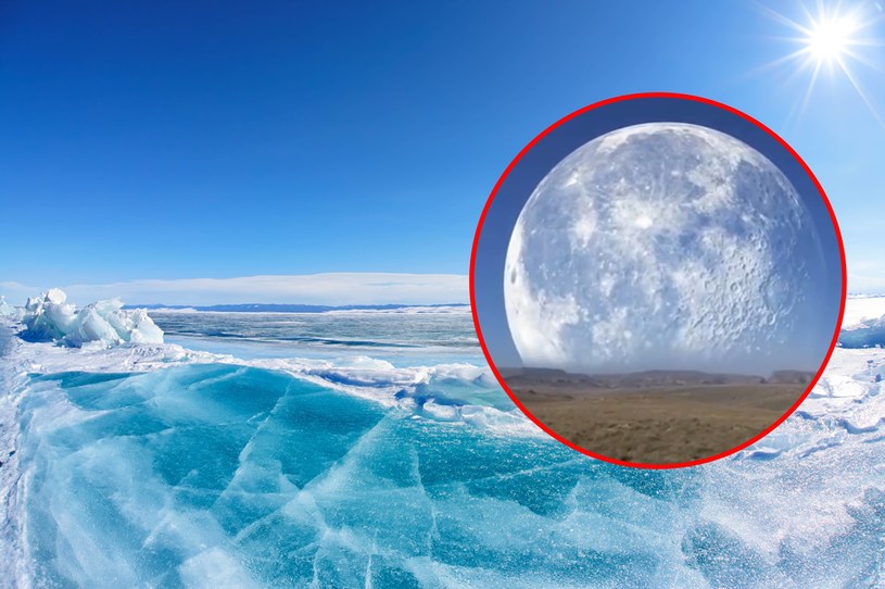 Ogromny księżyc widoczny z Arktyki? Ten film wzbudza kontrowersje /Facebook / Tomasz Didymos /123RF/PICSEL