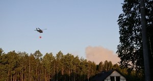 Ogromny pożar lasu obok Warszawy. Ewakuacja okolicznych mieszkańców