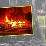 Ogromny pożar na Dolnym Śląsku. W ogniu stanęło 16 ciężarówek