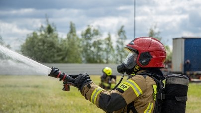 Ogromny pożar w Chełmie. Służby monitorują stan powietrza  