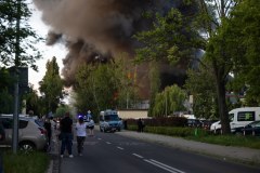 Ogromny pożar w Płocku