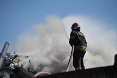 Ogromny pożar w Szczecinie