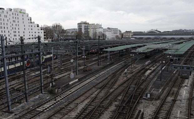 Ogromny protest kolejarzy paraliżuje Francję