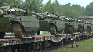 Una gran transferencia de los últimos tanques se dirige a Ucrania