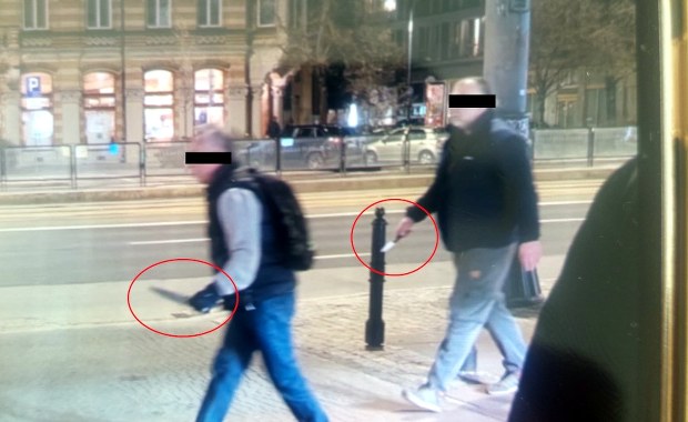 Ojciec i syn zaatakowali nożami w centrum Warszawy