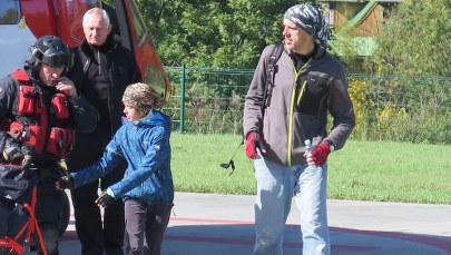 Ojciec utknął pod Orlą Percią z 11-latką. Akcja TOPR-u