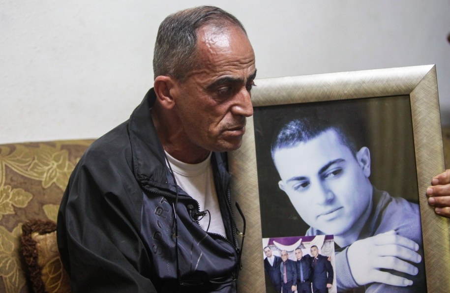 Ojciec zabitego Muhammada Musallama /STR /PAP/EPA