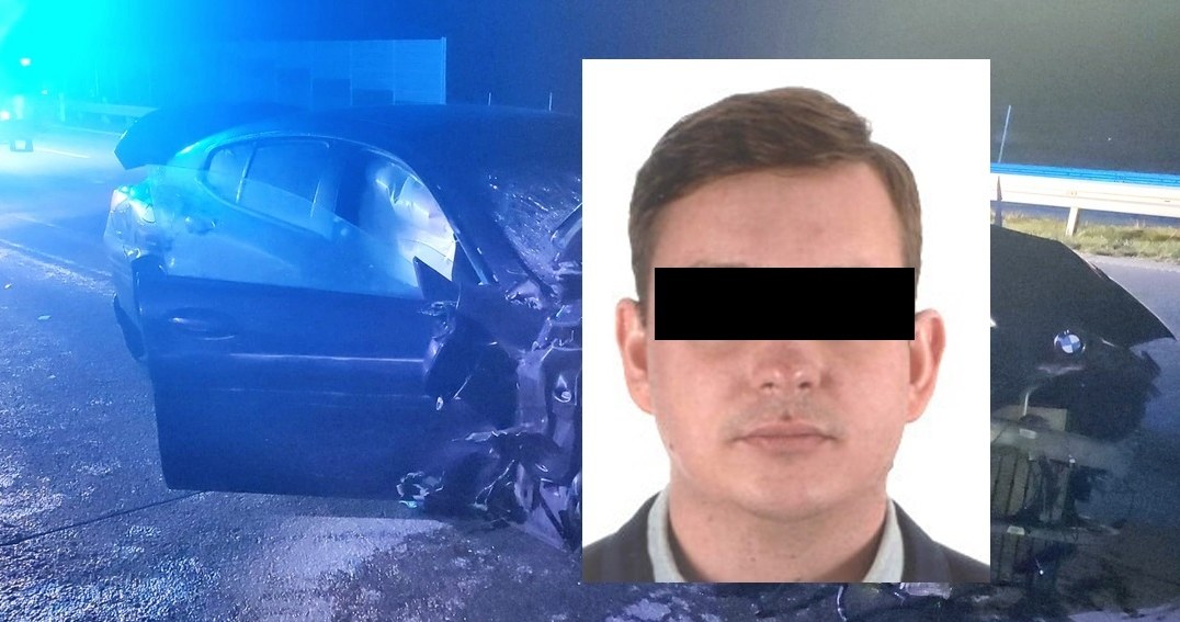 Okazuje się, że BMW M850i które prowadził Sebastian M., już wcześniej brało udział w zdarzeniu drogowym /Policja