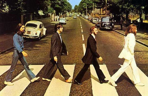 Okładka albumu "Abbey Road" Beatlesów /
