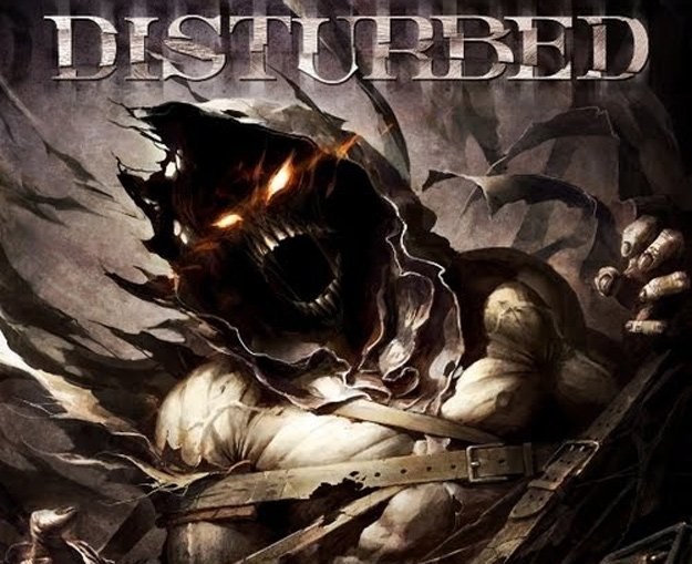 Okładka albumu "Asylum" grupy Disturbed /