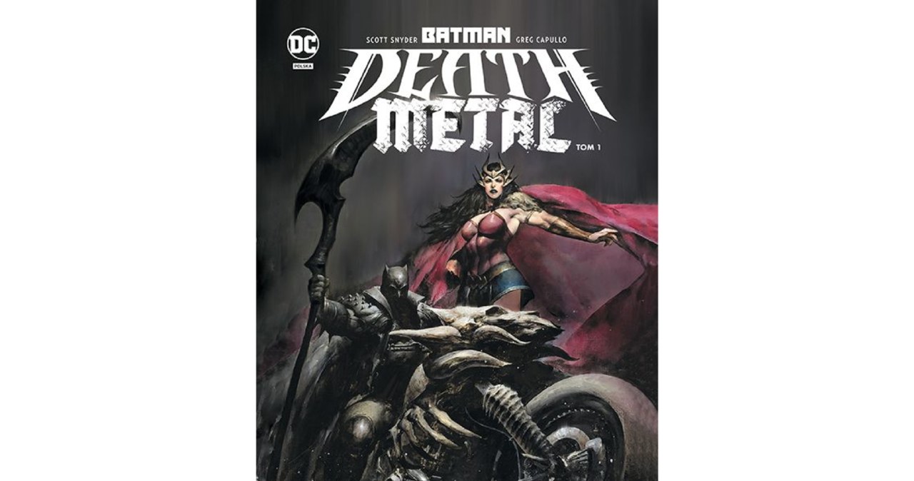 Okładka albumu "Batman Death Metal" /materiały prasowe