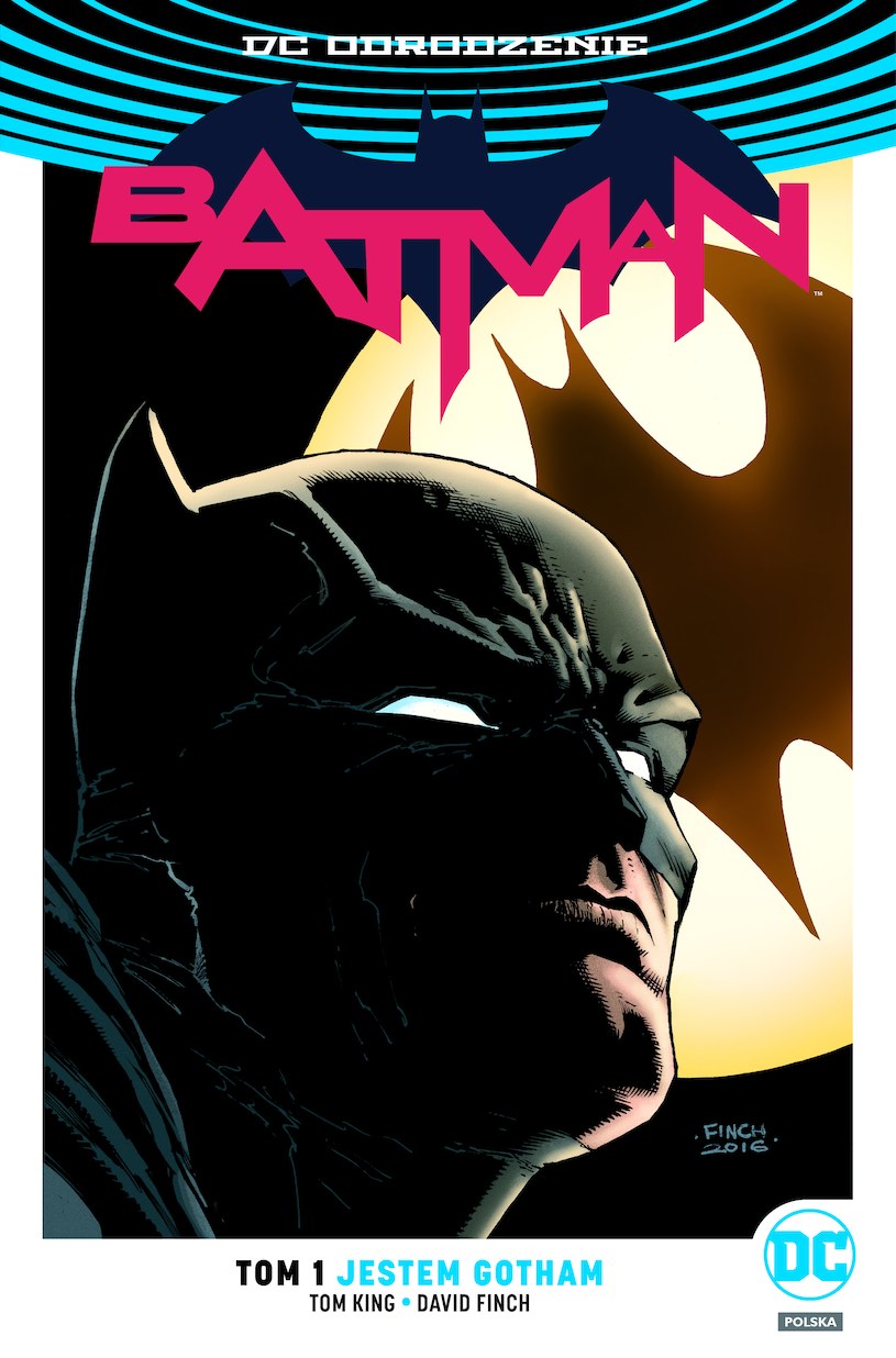 Okładka albumu Batman - Jestem Gotham /materiały prasowe