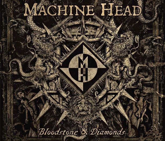 Okładka albumu "Bloodstone & Diamonds" Machine Head /