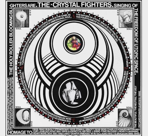 Okładka albumu "Cave Rave" Crystal Fighters /