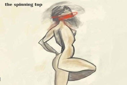 Okładka albumu Grahama Coxona "The Spinning Top" /