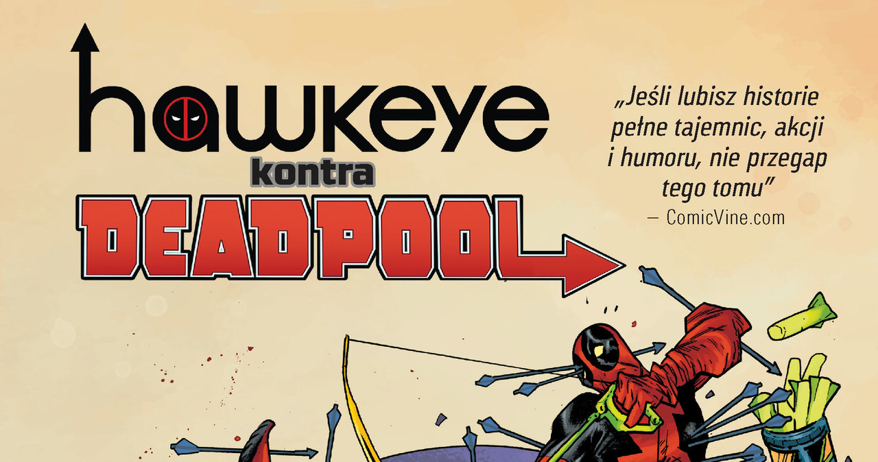 Okładka albumu Hawkeye kontra Deadpool /materiały prasowe